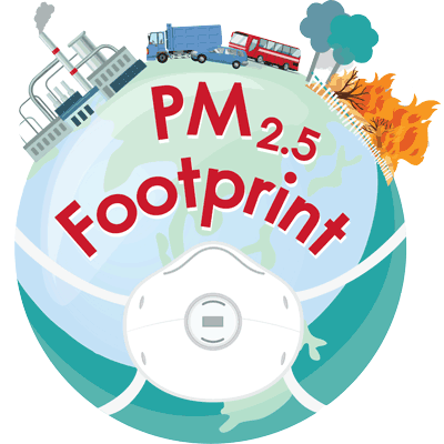 PM 2.5 FOOTPRINT CALCULATOR LOGO