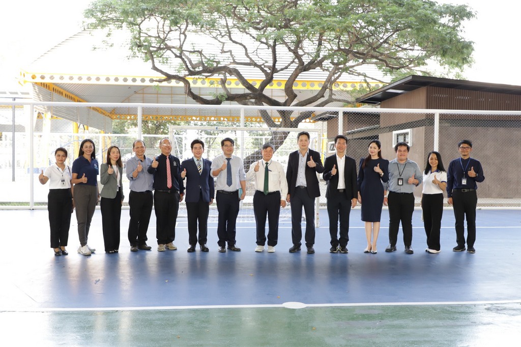 คณบดี คณะวิศวกรรมศาสตร์ เข้าร่วมพิธิเปิดลานกีฬาเพื่อสุขภาพ มหาวิทยาลัยมหิดล