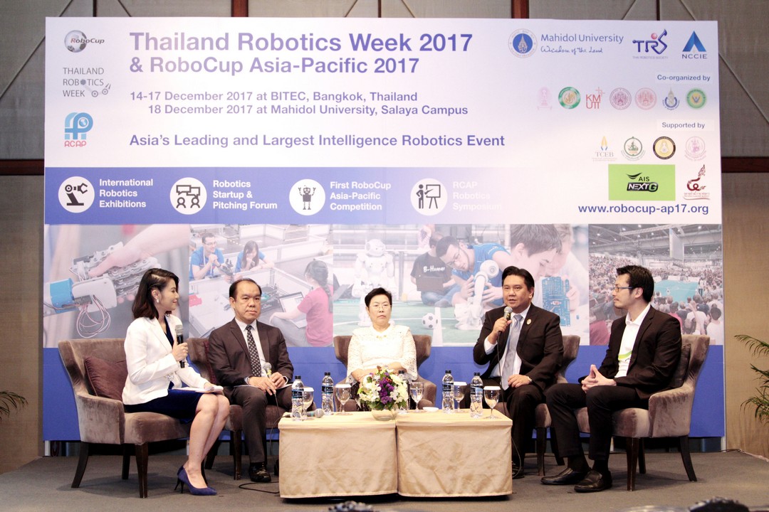 ไทยรับเจ้าภาพ RoboCup Asia-Pacific 2017 เปิดเวทีแข่งขันหุ่นยนต์ครั้งแรกของเอเชียแปซิฟิค พร้อมจัดพิชชิ่งจับคู่ธุรกิจปั้นสตาร์ทอัพไทยรับยุคไทยแลนด์ 4.0