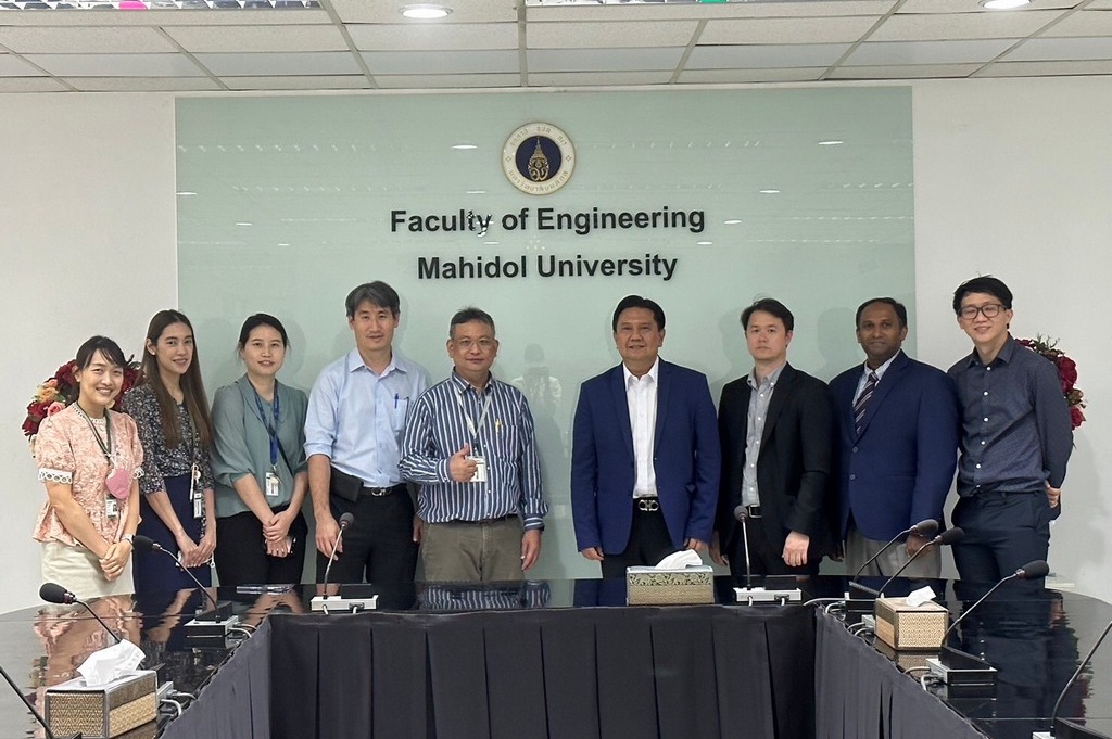 คณะวิศวกรรมศาสตร์ ม.มหิดล ต้อนรับ คณาจารย์จาก คณะแพทยศาสตร์ศิริราชพยาบาล ในโอกาสเข้าเยี่ยมชมห้องปฏิบัติการ คณะวิศวกรรมศาสตร์ ม.มหิดล ศาลายา 