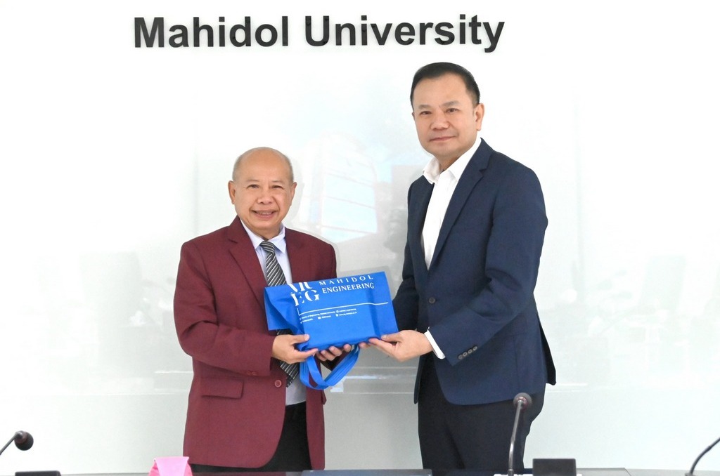 คณะวิศวกรรมศาสตร์ มหาวิทยาลัยมหิดล ต้อนรับผู้แทนจาก Norwich Internatiomal school 