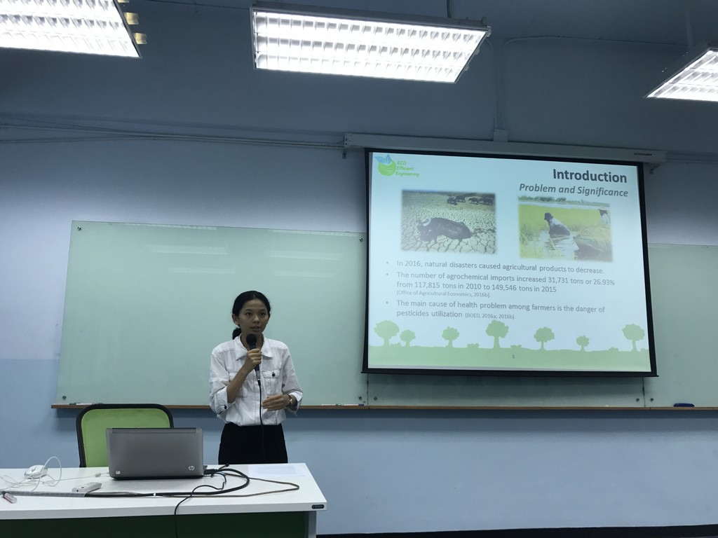 Life Cycle Assessment of Major Agricultural Crops and Human Toxicity Impacts from the Use of Agricultural Chemicals in Thailand โดย น.ส. ภัทรมาศ มากมูล