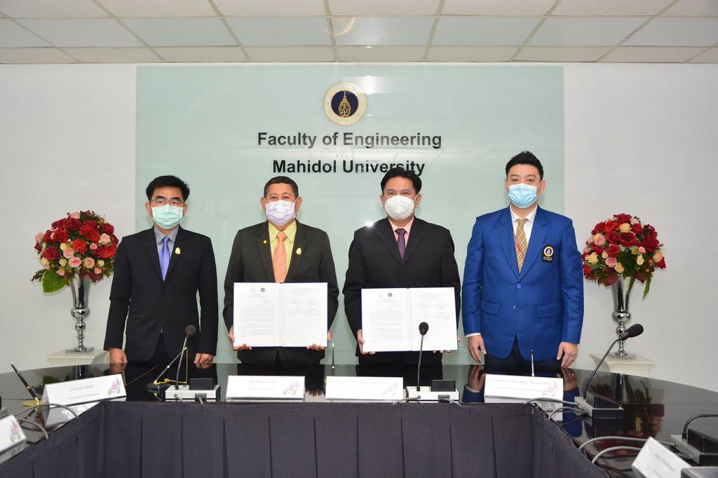 MoU Signing Ceremony Between the Faculty of Engineering, Mahidol University and the Council of Community-Public Health for Academic Cooperation