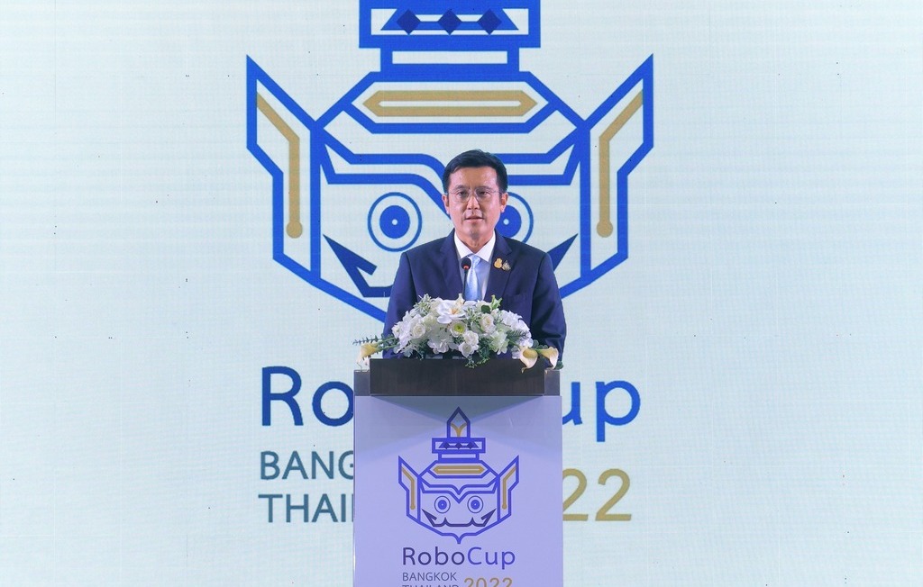 Mahidol Engineers/MHESI/DES/WHA join forces to host World RoboCup 2022 More support for robotics in the age of disruption Promoting robotics talent with demand from Smart Cities and increased investment
