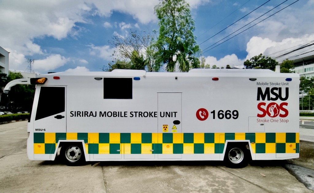 Development of Mobile Stroke Units by Mahidol University: Faculty of Medicine, Siriraj Hospital; and Faculty of Engineering, Salaya