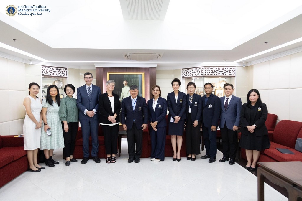The Faculty of Engineering, Mahidol University welcomed the Vice-Chancellor and President of the University of Sussex, UK together with representatives.