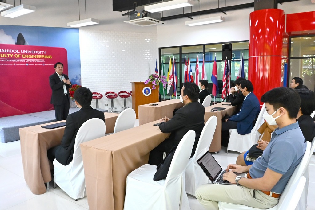 The Faculty of Engineering, Mahidol University organized world class engineering research activity: exchanging experience to build motivation for project creation.