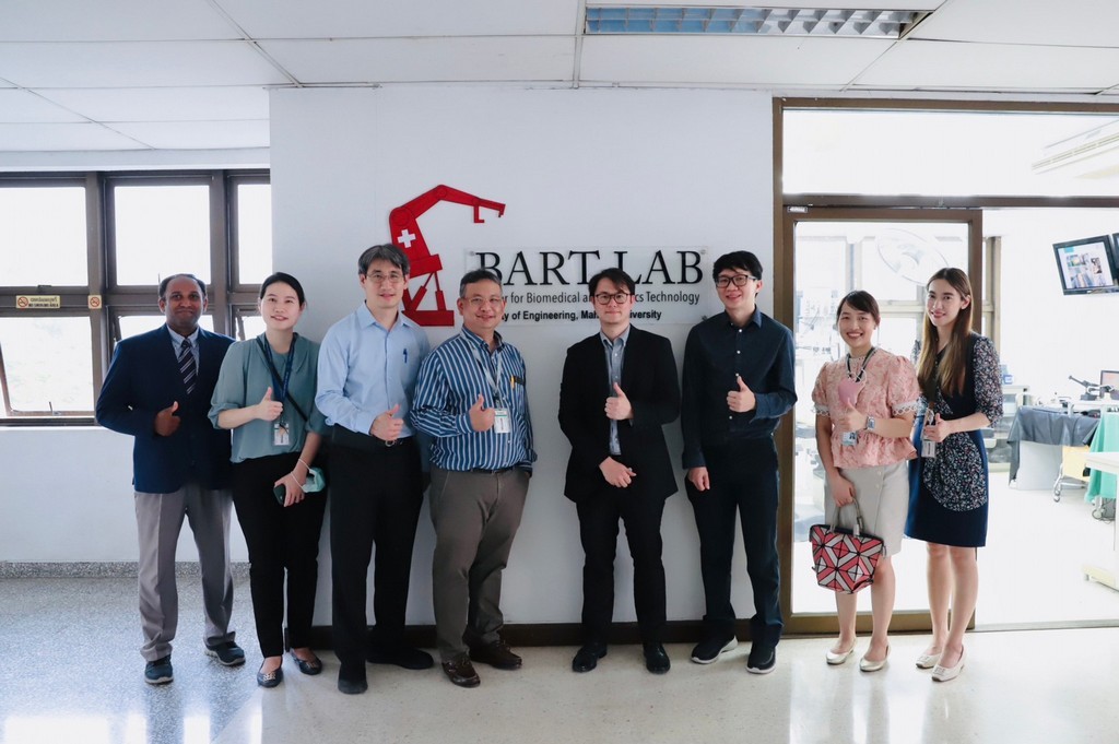 The Faculty of Engineering, Mahidol University welcomed lecturers from the Faculty of Medicine, Siriraj Hospital.