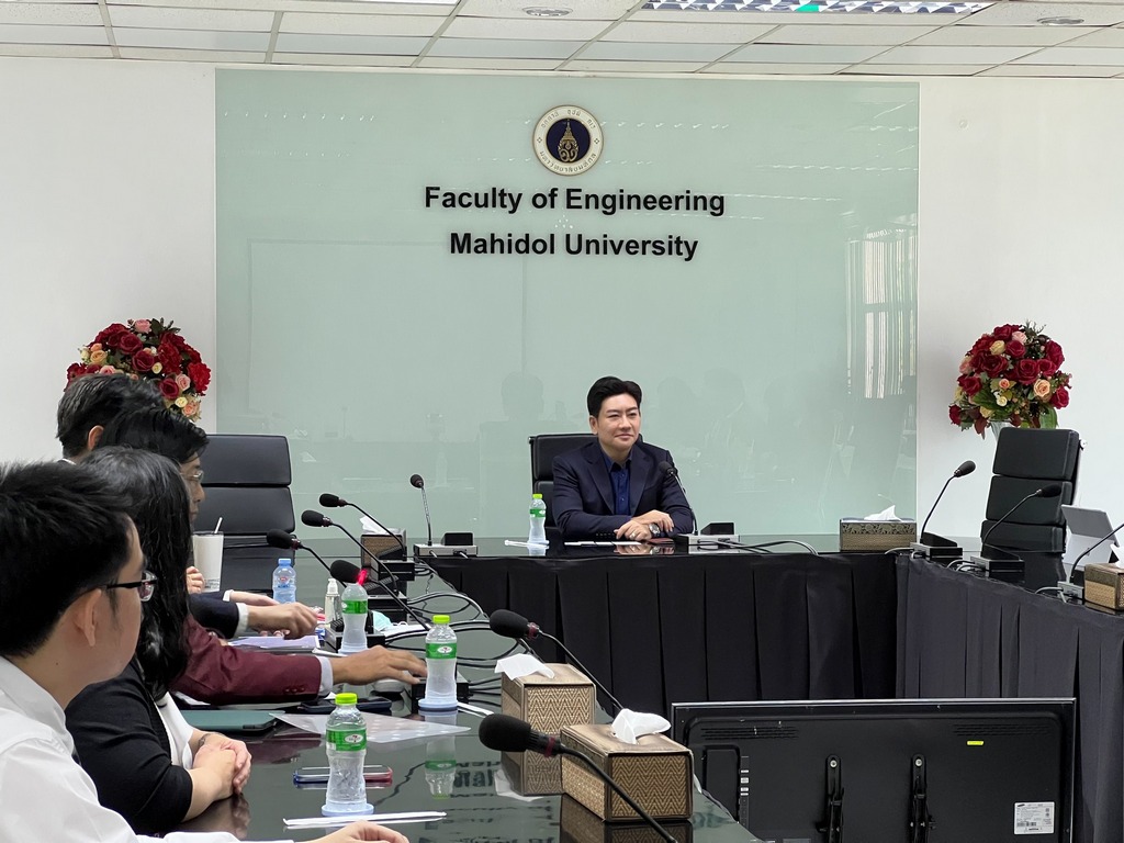 Faculty of Engineering at Mahidol University welcomed representatives from Persol Cross Technology Company, Japan, and Shinsei Solution Recruitment (Thailand)
