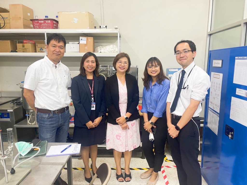 The Department of Chemical Engineering, Faculty of Engineering, Mahidol University, extended a warm welcome to Prof. Chiaki Ogino from Kobe University, Japan, and representatives from Sumitomo Heavy Industries.