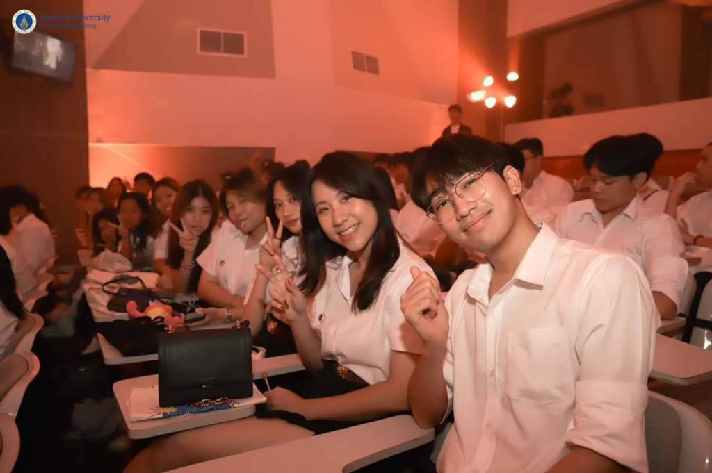 The Faculty of Engineering, Mahidol University orchestrated the 2023 Freshmen Orientation Day, enchanting participants with a Harry Potter-themed experience, magically transforming an auditorium into the grandeur of Hogwart's Castle Hall.