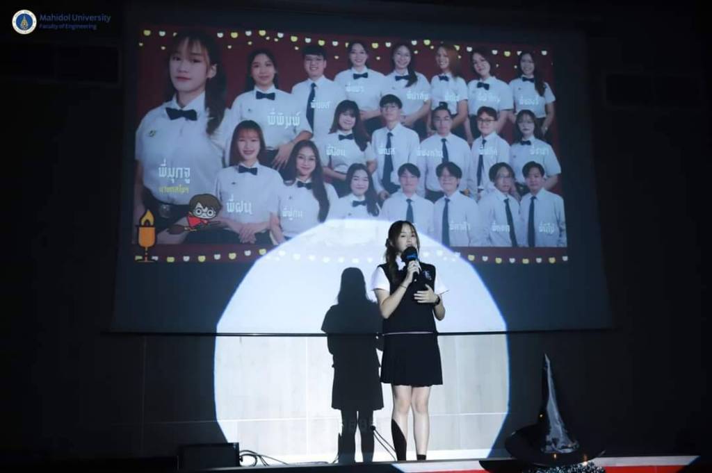 The Faculty of Engineering, Mahidol University orchestrated the 2023 Freshmen Orientation Day, enchanting participants with a Harry Potter-themed experience, magically transforming an auditorium into the grandeur of Hogwart's Castle Hall.