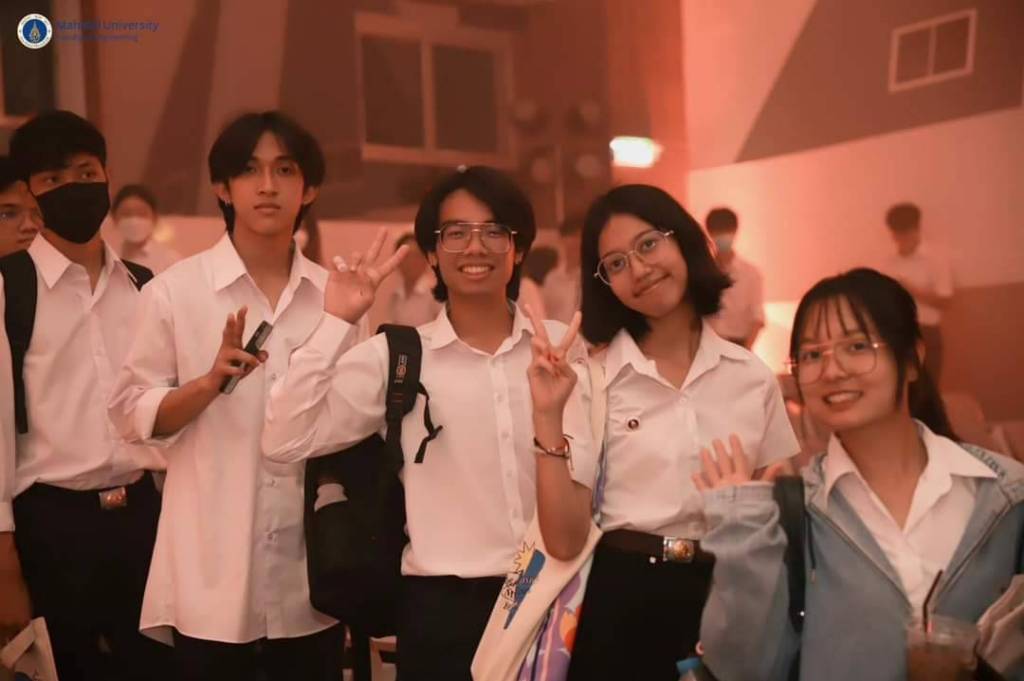 The Faculty of Engineering, Mahidol University orchestrated the 2023 Freshmen Orientation Day, enchanting participants with a Harry Potter-themed experience, magically transforming an auditorium into the grandeur of Hogwart's Castle Hall.