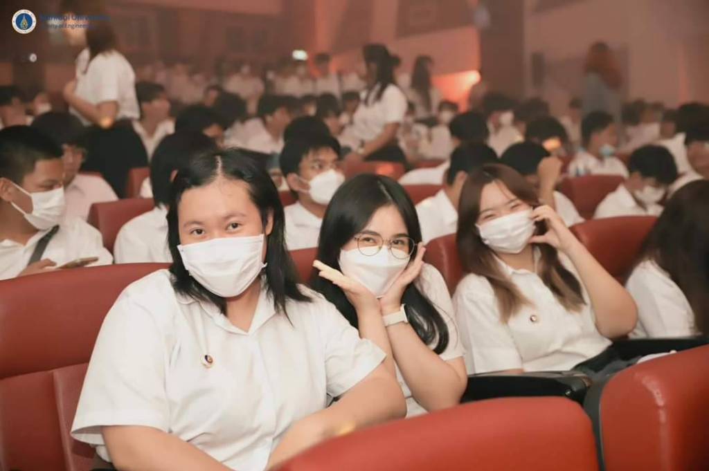 The Faculty of Engineering, Mahidol University orchestrated the 2023 Freshmen Orientation Day, enchanting participants with a Harry Potter-themed experience, magically transforming an auditorium into the grandeur of Hogwart's Castle Hall.
