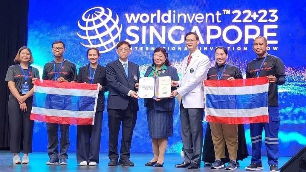 The Mobile Stroke Unit - Stroke One Stop, an innovation from the Faculty of Engineering, Mahidol University, has been honored with a Golden Award at the Worldinvent Singapore 22+23 event.
