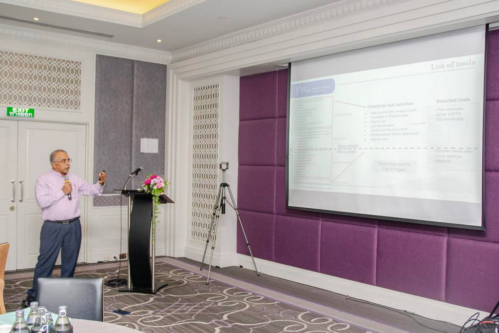 Professors from the Department of Civil and Environmental Engineering participated in the first regional workshop on the Promotion of Action Against Marine Plastic Litter in Asia 