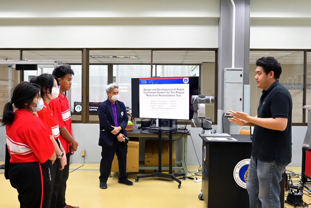 The Faculty of Engineering, Mahidol University warmly welcomed teachers and students from Ayutthaya Wittayalai School during their study visit.