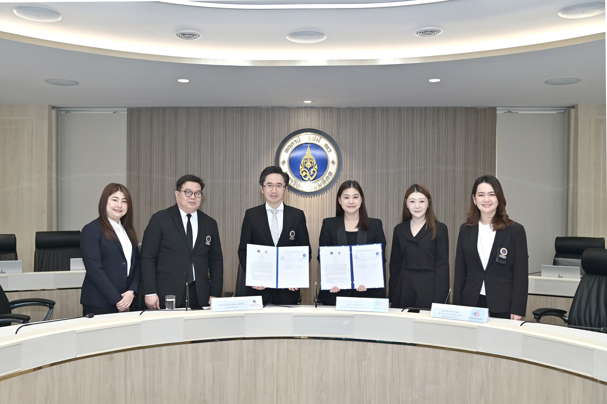 Mahidol Engineering Joins MOU Signing Ceremony Between Mahidol University and Techsauce to Strengthen Innovation Collaboration