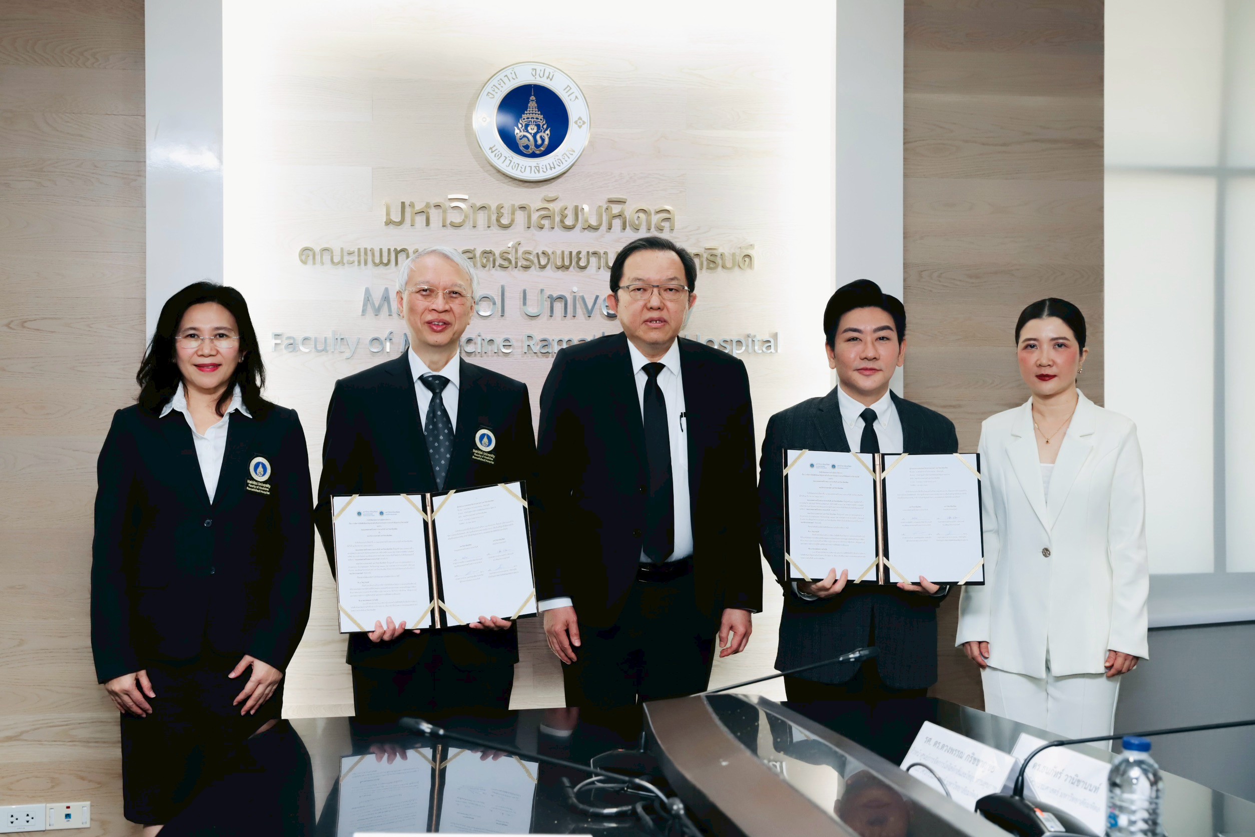 Mahidol Engineering and Faculty of Medicine Ramathibodi Hospital Sign MOU to Advance Hospital Logistics and the Yothi Medical Innovation District