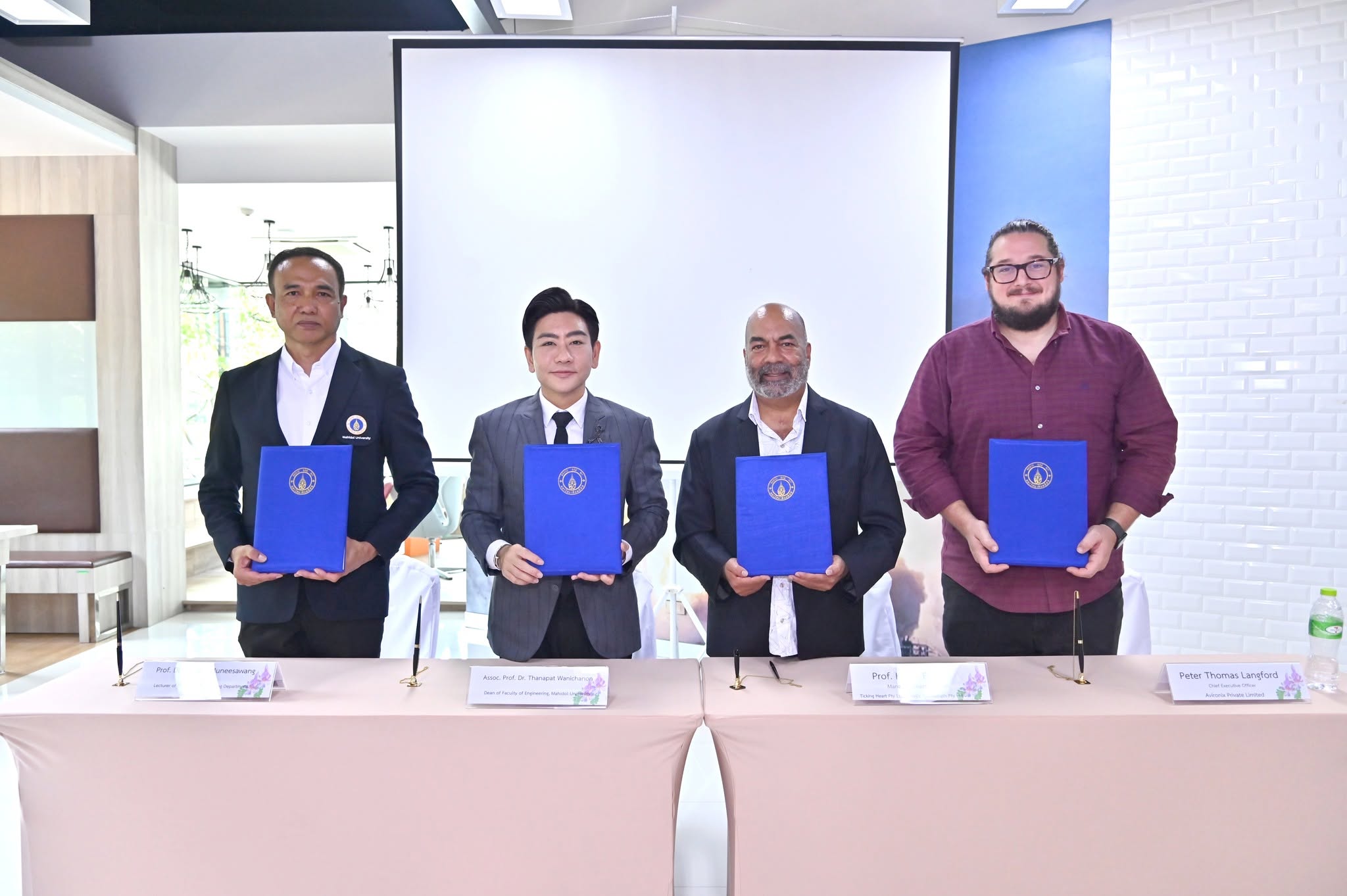 Mahidol Engineering Strengthens International Partnerships Through MOU Signings with Leading Organizations from Australia and India