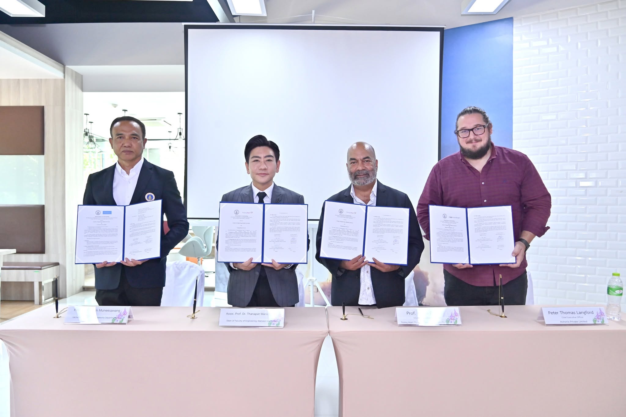 Mahidol Engineering Strengthens International Partnerships Through MOU Signings with Leading Organizations from Australia and India