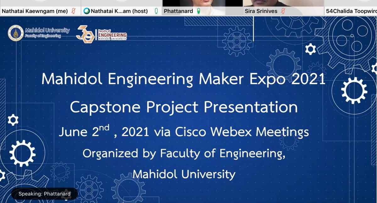 Mahidol Engineering Maker Expo 2021